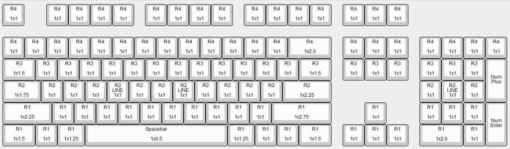 Keyboard-Corsair-K70-sizechart