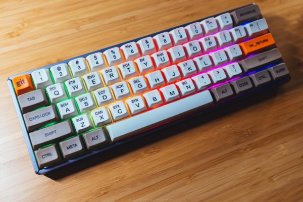 Keycap ASCII Control Code - PBT Dye-sub 139 nút - Gearzone.vn