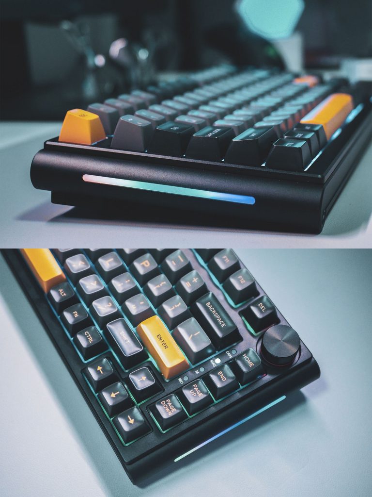 Kit MXRSKEY CK820 - Full Nhôm CNC, Mạch Xuôi, Gasket 3Mode - Gearzone.vn